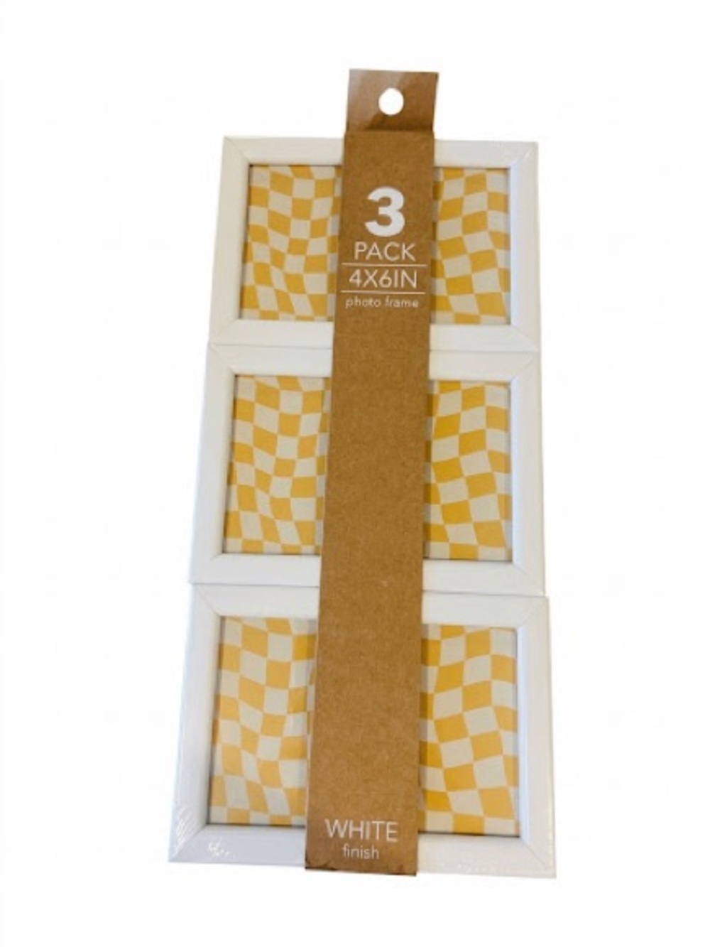 White 3-Pack 4x6 Photo Frames